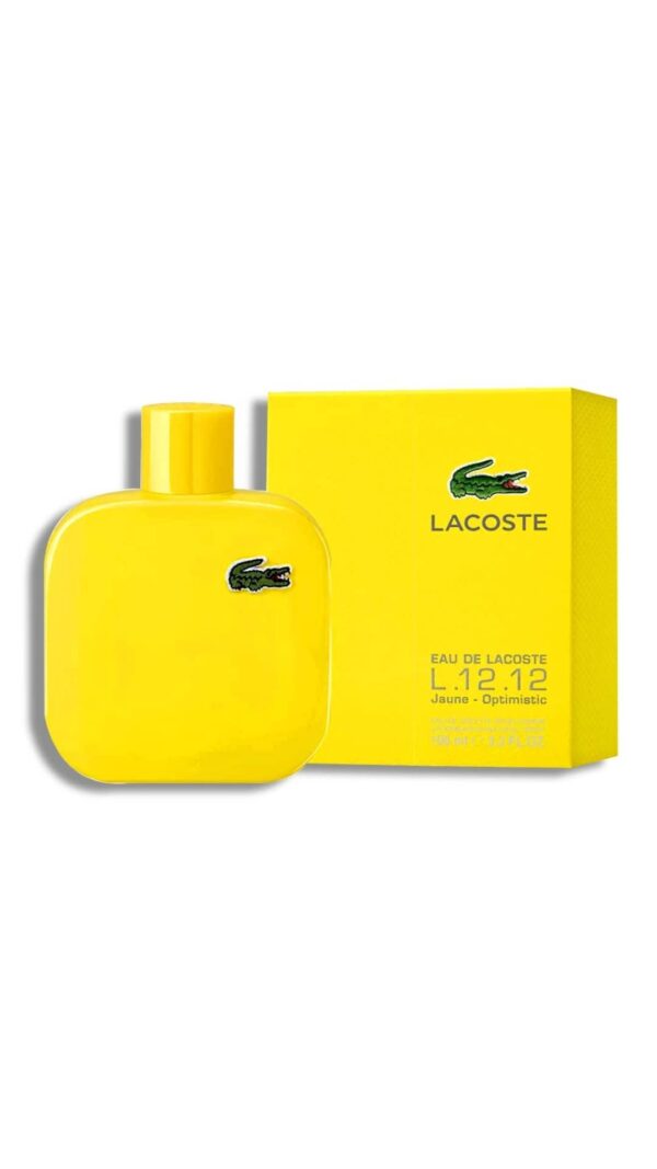 eau de LACOSTE JAUNE OPTIMISTIC